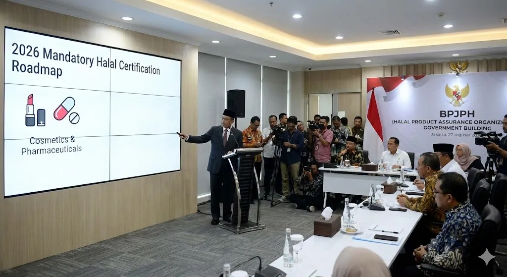 인도네시아 BPJPH 2026년 할랄 의무화 로드맵 발표