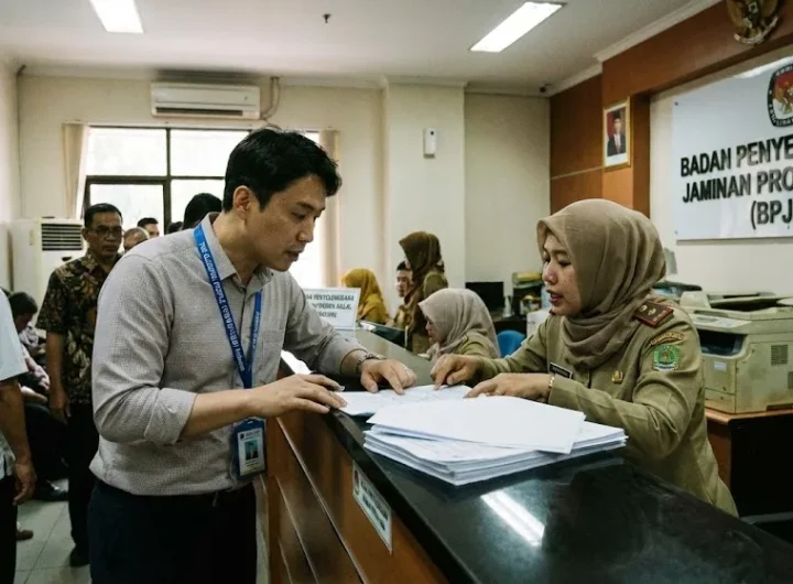 인도네시아 현지 법인 직원의 관공서 직접 방문 및 문제 해결