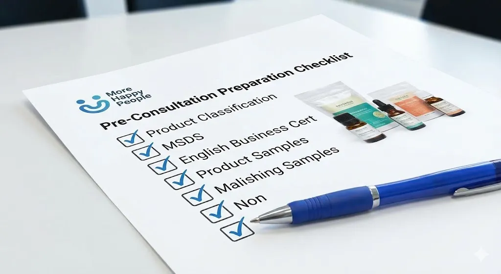 BPOM 및 할랄 인증 상담을 위한 사전 자료 준비 사항 체크리스트