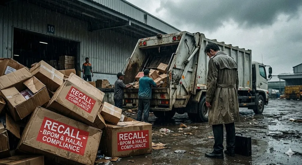 BPOM과 할랄 성분 규정 불일치로 인한 화장품 전량 폐기 사례