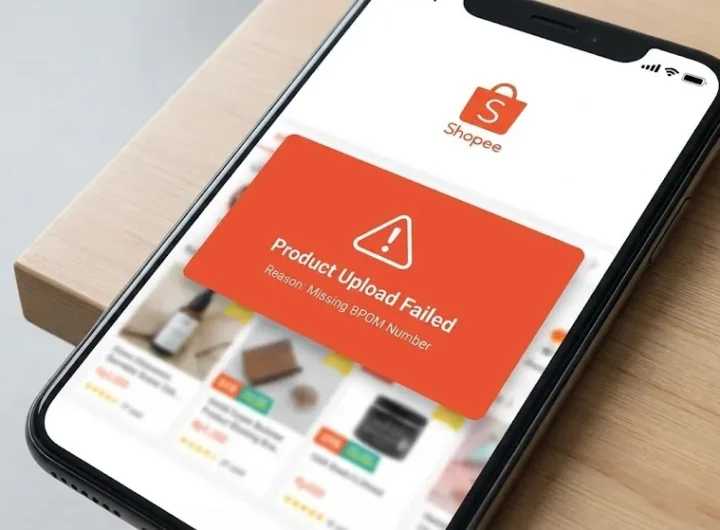 인도네시아 쇼피 토코피디아 상품 등록 거부 및 BPOM 필수 요건