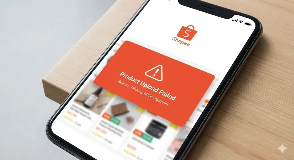 인도네시아 쇼피 토코피디아 상품 등록 거부 및 BPOM 필수 요건